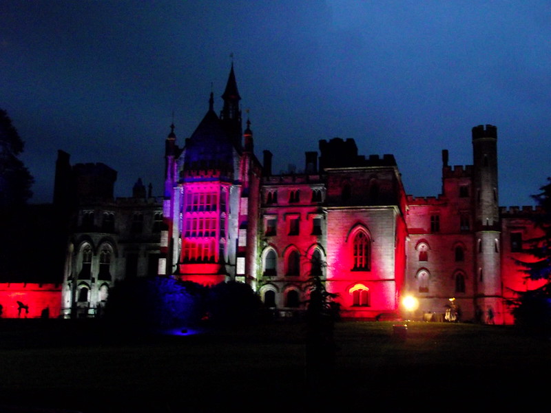 10 Pictures of the Alton Towers Mansion Illuminated | UK Theme Park Spy